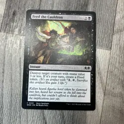 MTG Wilds of Eldraine C Feed the Cauldron #0091 - Image 1