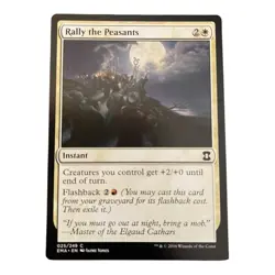 Rally the Peasants - Eternal Masters #025/249 MTG Magic The Gathering - Image 1
