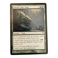 Baloth Cage Trap *Uncommon* Magic MtG x1 Zendikar NM - Image 1
