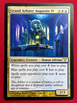 MTG 1X Grand Arbiter Augustin IV X1 Dissension Magic - LP - Image 1
