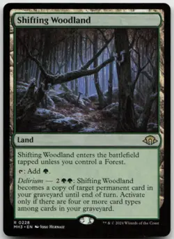 MTG Shifting Woodland R Modern Horizons 3 228 LP - Image 1
