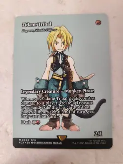 Zidane Tribal - Ragavan, Nimble Pilferer (Showcase) Final Fantasy MTG - Image 1