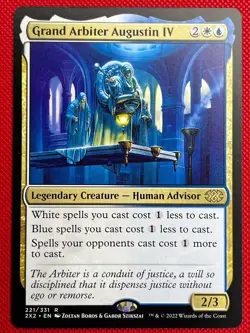 MTG 1X Grand Arbiter Augustin IV X1 Double Masters 2022 Magic - NM/MT - Image 1