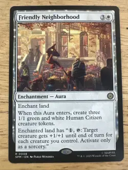 Friendly Neighborhood Mtg Spider-Man Magic The Gathering - Image 1