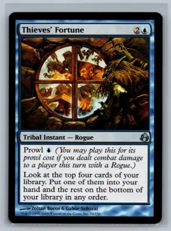 Magic The Gathering Morningtide Thieves' Fortune #54/150 MTG TCG CCG - Image 1