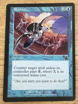 Rethink - Prophecy - Magic the Gathering MTG Nice! - Image 1