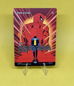 PATH TO EXILE mtg NM-M Spider-Man Marvel Universe Mythic - 0004 (regular) - Image 1