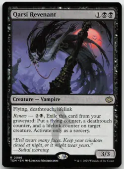 MTG Qarsi Revenant R Tarkir: Dragonstorm 86 LP - Image 1