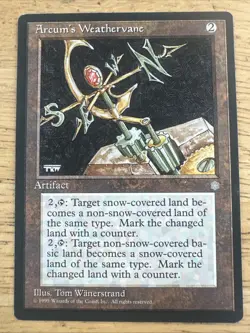 Magic the Gathering MTG Arcum's Weathervane (310) Ice Age LP - Image 1