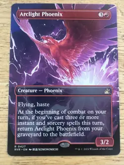 Arclight Phoenix (Anime Borderless) #427 (NM) Ravnica Remastered RVR Magic MTG - Image 1