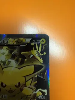 Pokemon TCG Pikachu XY124 Promo Holo HP Heavily Played (Read Description) - Image 4