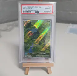 Bulbasaur 166/165 Pokemon 151 Holo Illustration Rare - PSA 10 Gem Mint - Image 1