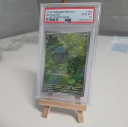 Bulbasaur 166/165 Pokemon 151 Holo Illustration Rare - PSA 10 Gem Mint - Image 4