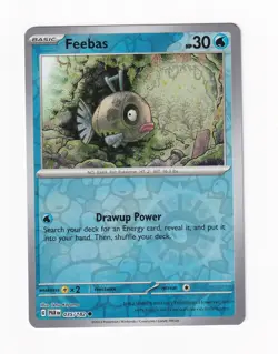 Feebas 035/182 SV04: Paradox Rift 2023 Reverse Holo Common Pokemon Near Mint NM - Image 1