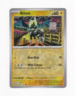 Blitzle - 062/182 SV04: Paradox Rift Reverse Holo Common Pokemon Near Mint NM - Image 1