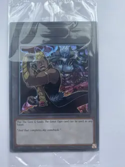 Yugioh Token - Gore & Gouki The Great Ogre TKN5-EN036 Foil Factory Sealed - Image 1
