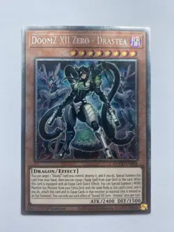 DOOD-EN008 DoomZ XII Zero - Drastea : Starlight Rare 1st Edition Mint YuGiOh Car - Image 1