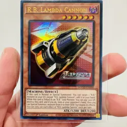 Yugioh R.B. Lambda Cannon DOOD-EN090 1st Edition Ultra Rare NM Presale - Image 1