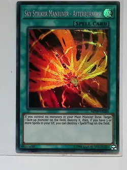 Sky Striker Maneuver - Afterburners! - MP19-EN261 - Super Rare - Yugioh - Image 1