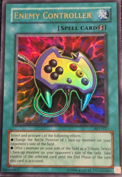 Enemy Controller AST-037 Unl Edition Ultra Rare YuGiOh TCG Card - Image 1