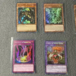 Yugioh TCG Bonanza Lot - Quarter Century Secret Rare QCRS Platinum Ultimate Ra03 - Image 2