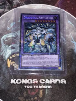 JUSH-EN006 Dracotail Arthalion Starlight Rare YuGiOh! NEW - Image 1