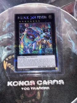 BLMM-EN051 P.U.N.K JAM FEVER! Starlight Rare YuGiOh! NEW - Image 1