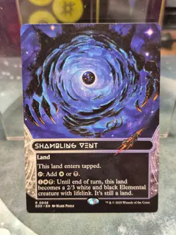 R 0038 Shambling Vent Stellar Sights Edge of Eternities MTG Card Borderless - Image 1
