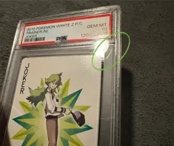 2012 POKEMON WHITE 2 PLAYING CARDS JOKER TRAINER (N) PSA 10 GEM MINT - Image 5