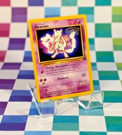 Pokemon Card: Mewtwo WB Movie Promo 03/53 Non Holo NM - Image 1