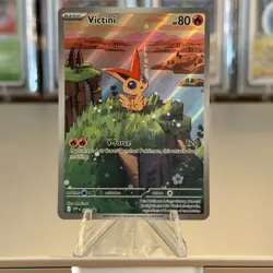 Pokemon Card - Victini SVP208 Illustration Standard Size Black Star Promo - NM ⭐ - Image 1