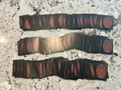 Mtg Revised Lot x300 Magic The Gathering Revised Card Lot Com/Unc HP-Damaged - Image 5