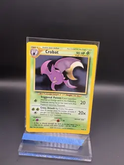 Crobat 4/64 Neo Revelation Holo Rare WoTC Pokemon Trading Card Game 2000 NM - Image 1