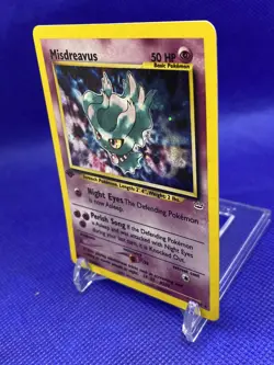 Misdreavus✨1st Edition Holo 11/64 Neo Revelation Vintage Rare Pokemon Card LP✨ - Image 2
