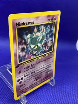 Misdreavus✨1st Edition Holo 11/64 Neo Revelation Vintage Rare Pokemon Card LP✨ - Image 3
