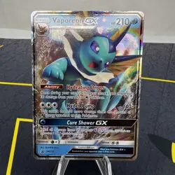 Vaporeon GX SM172 Black Star Promo Holo Foil Pokemon Card - Image 1