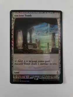 UPDATE LOWEST PRICE MTG English Ancient Tomb NM Foil Zendikar Expeditions - Image 2