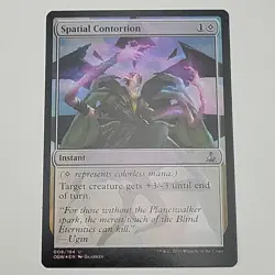 Spatial Contortion FOIL Oath of the Gatewatch NM Uncommon MAGIC CARD - Image 1