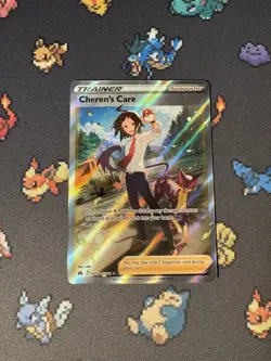 Pokemon Cards Cheren’s Care GG58/GG70 Galarian Gallery Crown Zenith - (NM) - Image 1