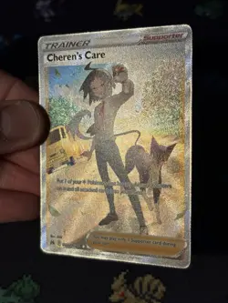 Pokemon Cards Cheren’s Care GG58/GG70 Galarian Gallery Crown Zenith - (NM) - Image 3