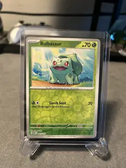 English Bulbasaur Ivysaur and Venusaur Set 151 (Set of 10 Cards From The 151 Ex - Image 5