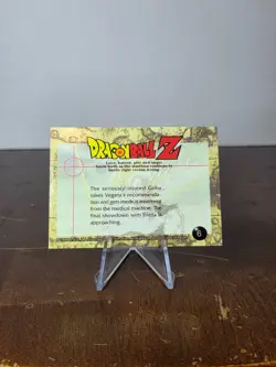 Dragon Ball Z 1999 Artbox JPP/Amada Card - #6 Goku/Vegeta LP - Image 2