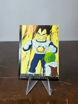 Dragon Ball Z 1999 Artbox JPP/Amada Card - #25 Vegeta/Dende LP - Image 1