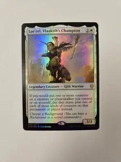 MTG Lae'zel, Vlaakith's Champion *FOIL* Commander Legends Baldur's Gate 029 NM - Image 1