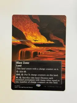 Blast Zone (0047) (Borderless) Edge of Eternities: Stellar Sights Regular NM - Image 1