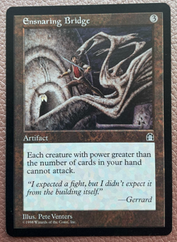 Ensnaring Bridge MTG Magic the gathering - Image 1