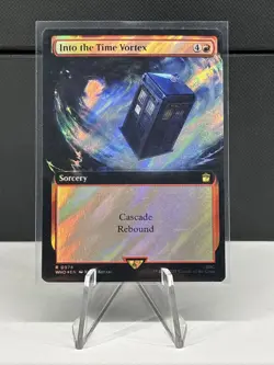 MTG [Into the Time Vortex] Extended Art/Surge Foil Doctor Who #978 NM/Unplayed - Image 1