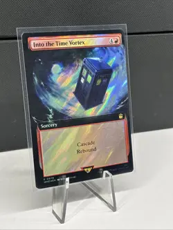 MTG [Into the Time Vortex] Extended Art/Surge Foil Doctor Who #978 NM/Unplayed - Image 2