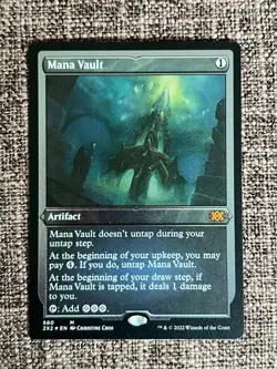 Mana Vault - Foil Etched - Double Masters (2X2) #560 - Mythic - Image 1