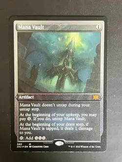 Mana Vault - Foil Etched - Double Masters (2X2) #560 - Mythic - Image 4